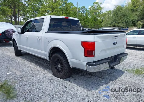 2020 Ford F150 Lariat из США, поврежденный, VIN 1FTEW1C54LFA22439